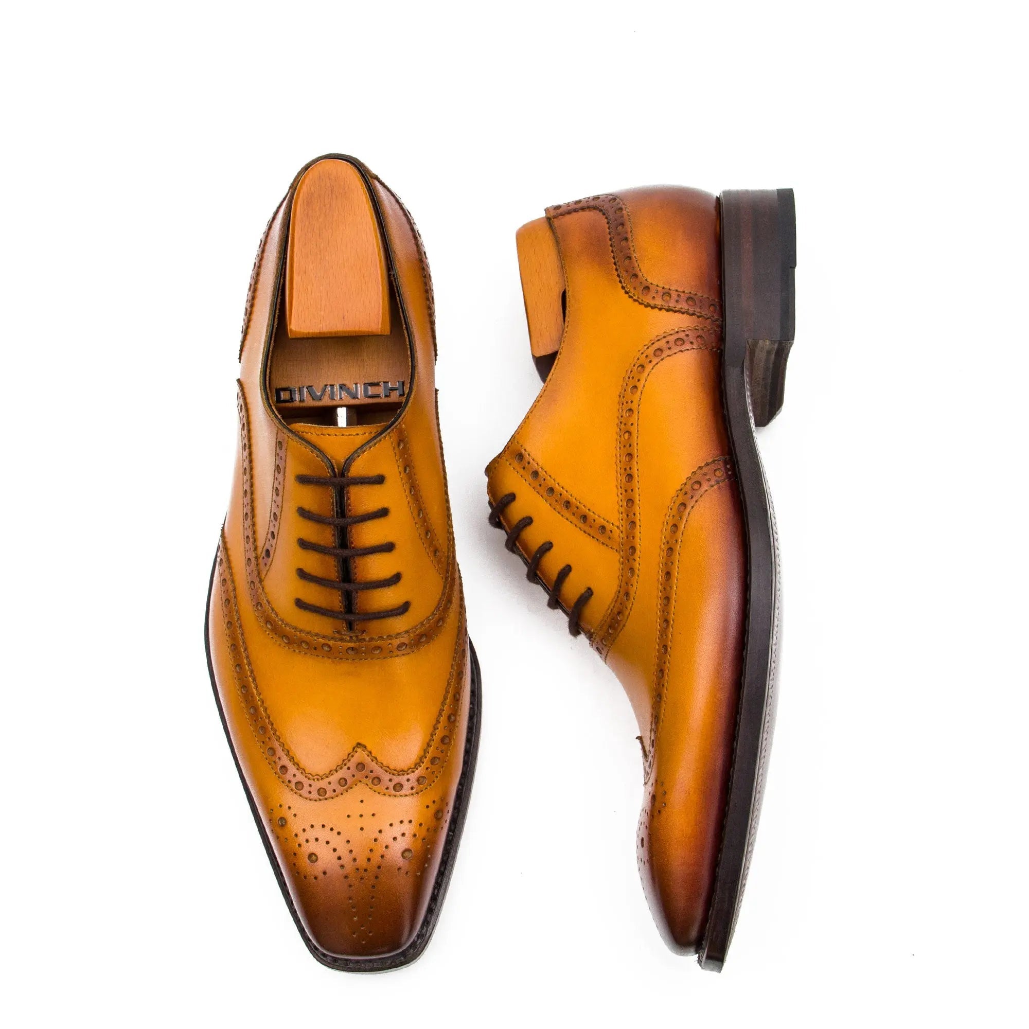 Goodyear handmade genuine leather outsole Oxford shoes 20562002 - VanPasch