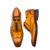 Goodyear handmade genuine leather outsole Oxford shoes 20562002 - VanPasch