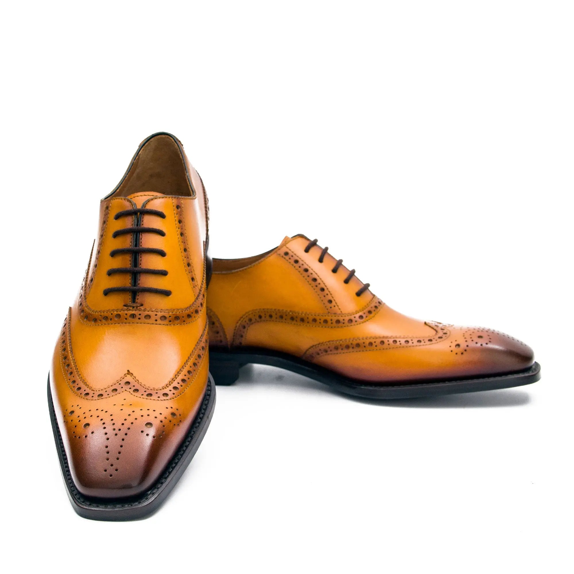 Goodyear handmade genuine leather outsole Oxford shoes 20562002 - VanPasch