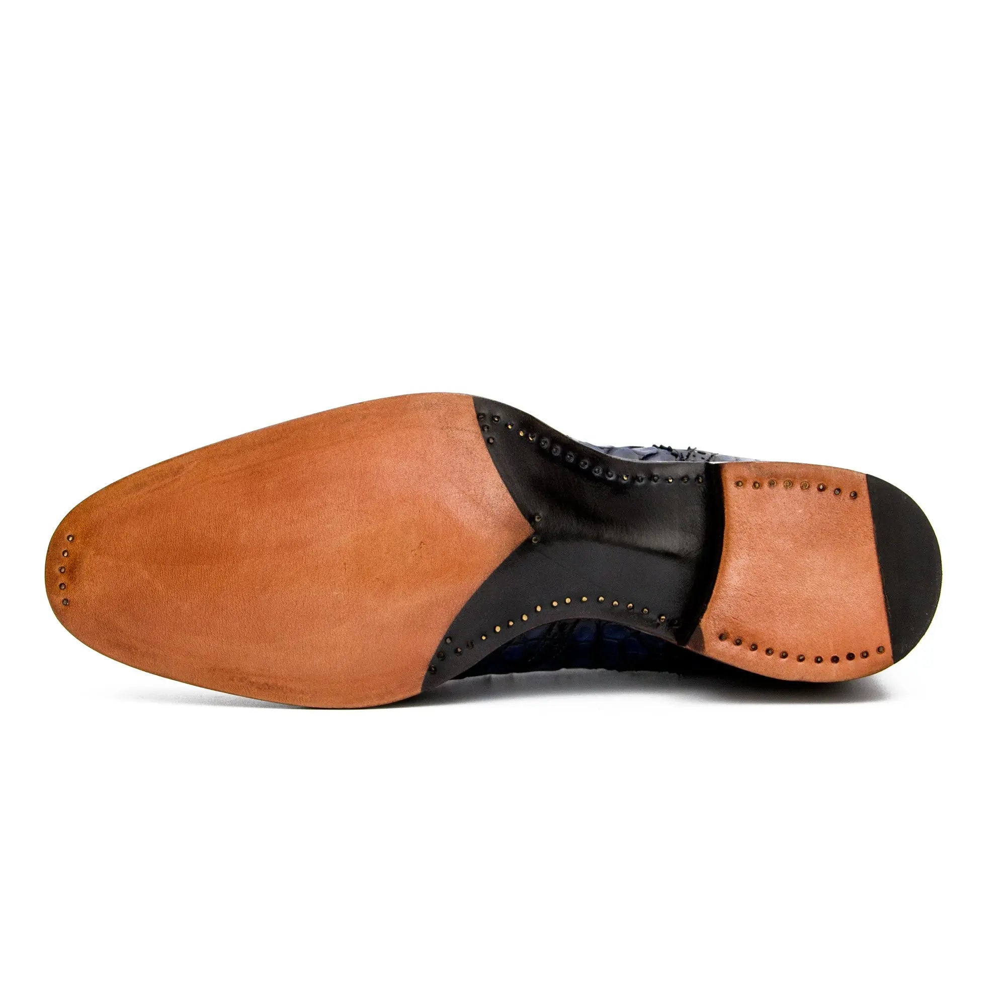 Lizard leather Goodyear Derby shoes 15728648 - VanPasch