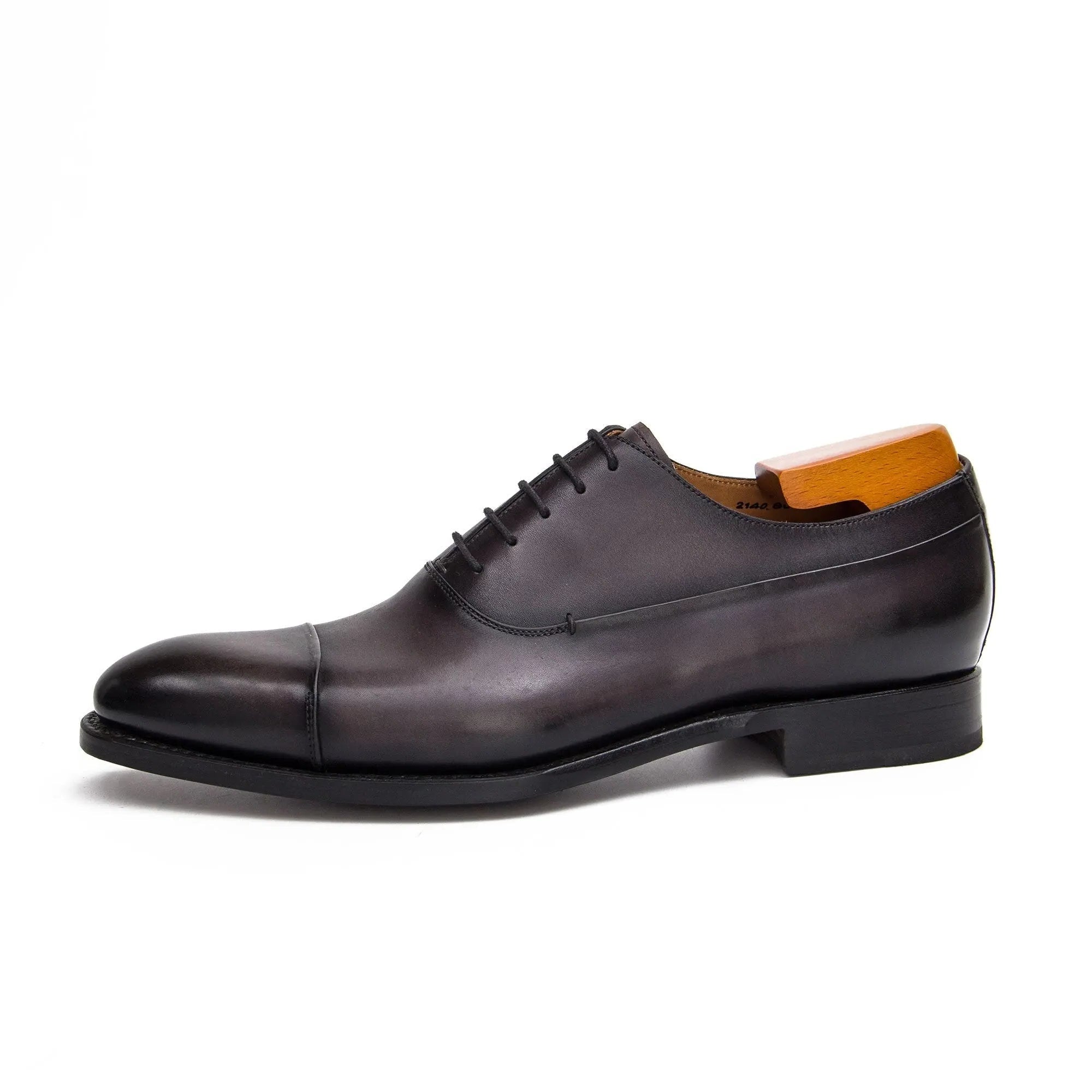 Goodyear handmade genuine leather outsole Oxford shoes 21408616 - VanPasch