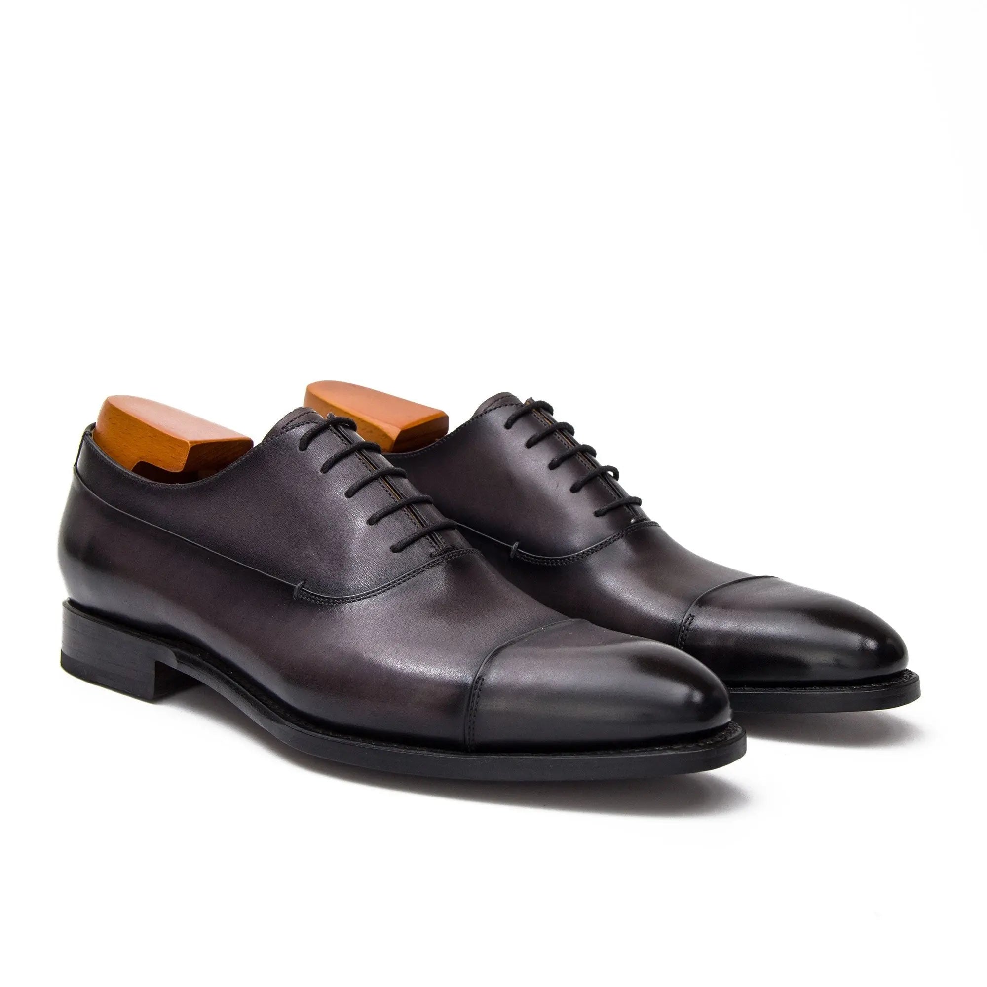 Goodyear handmade genuine leather outsole Oxford shoes 21408616 - VanPasch
