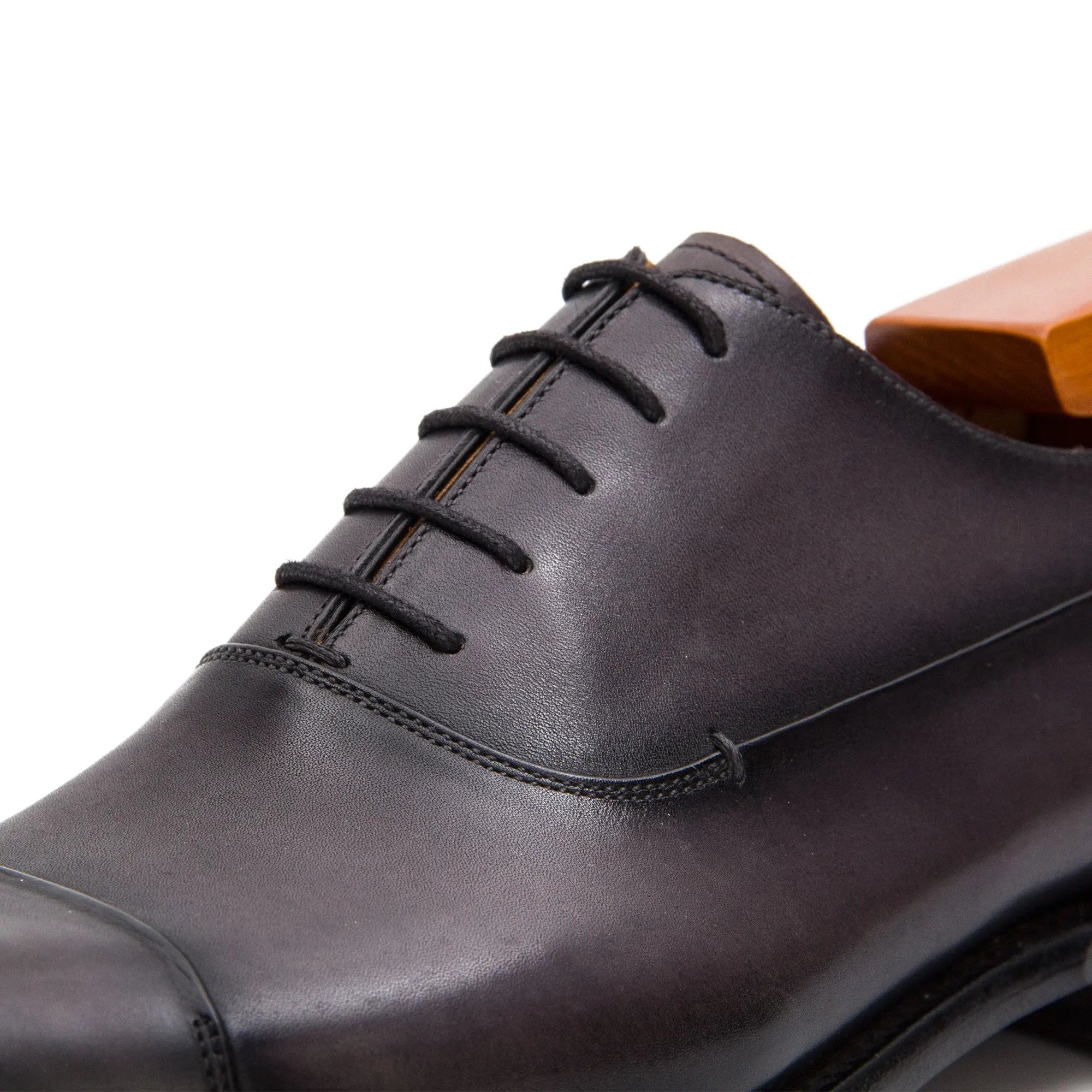 Goodyear handmade genuine leather outsole Oxford shoes 21408616 - VanPasch