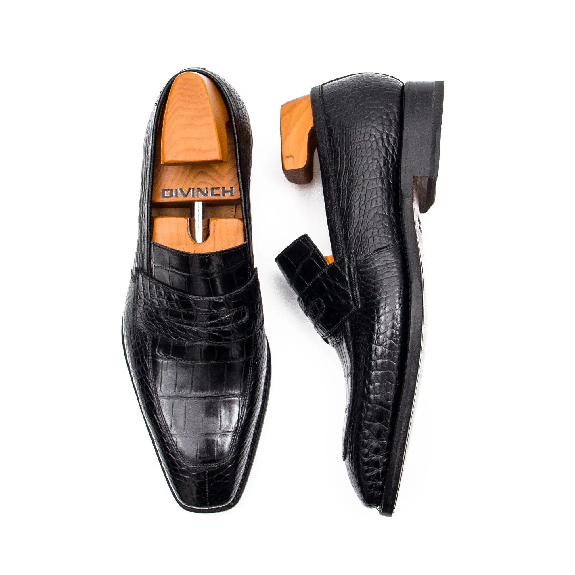Nile crocodile leather Goodyear craft loafers 201652002 - VanPasch