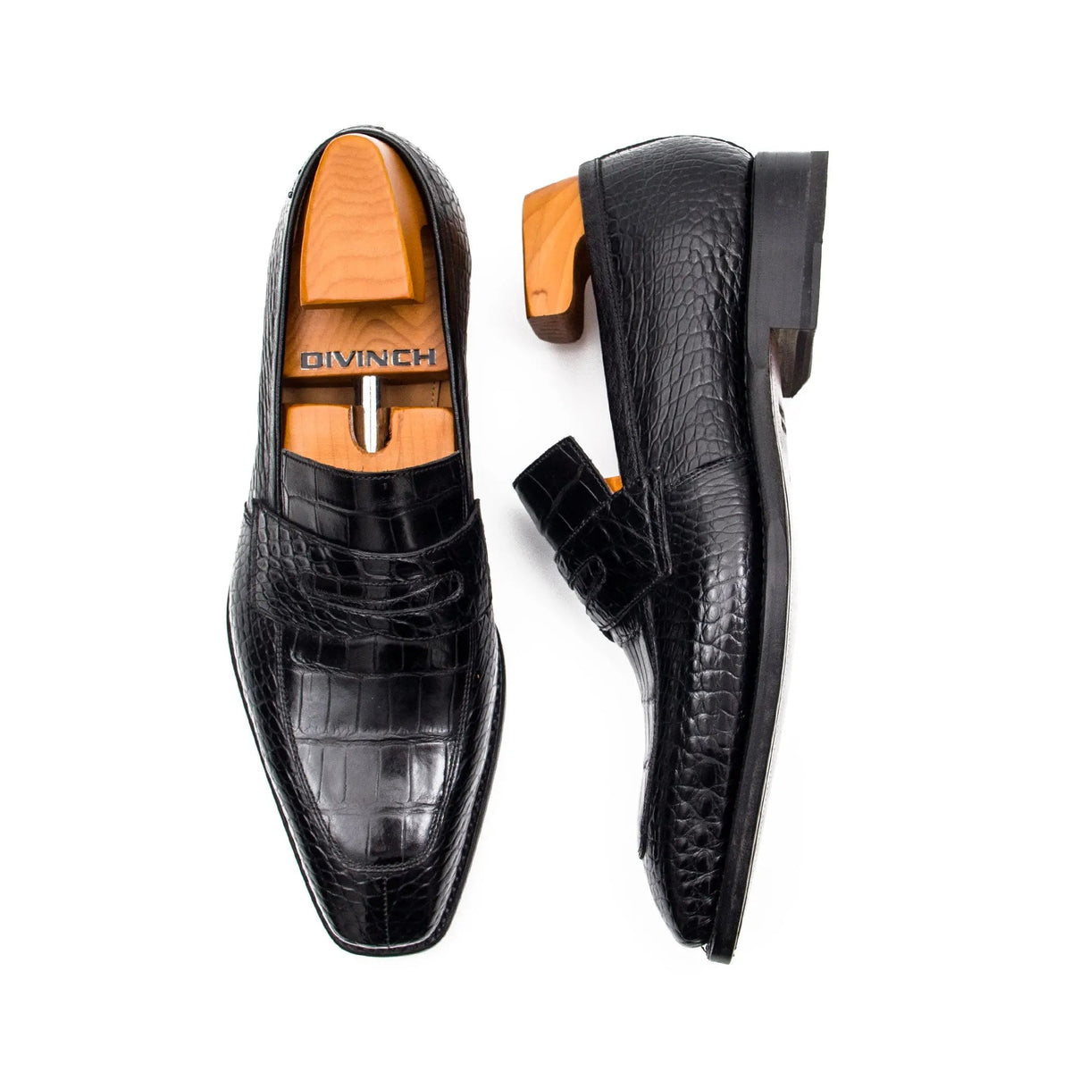 Nile crocodile leather Goodyear craft loafers 201652002 - VanPasch