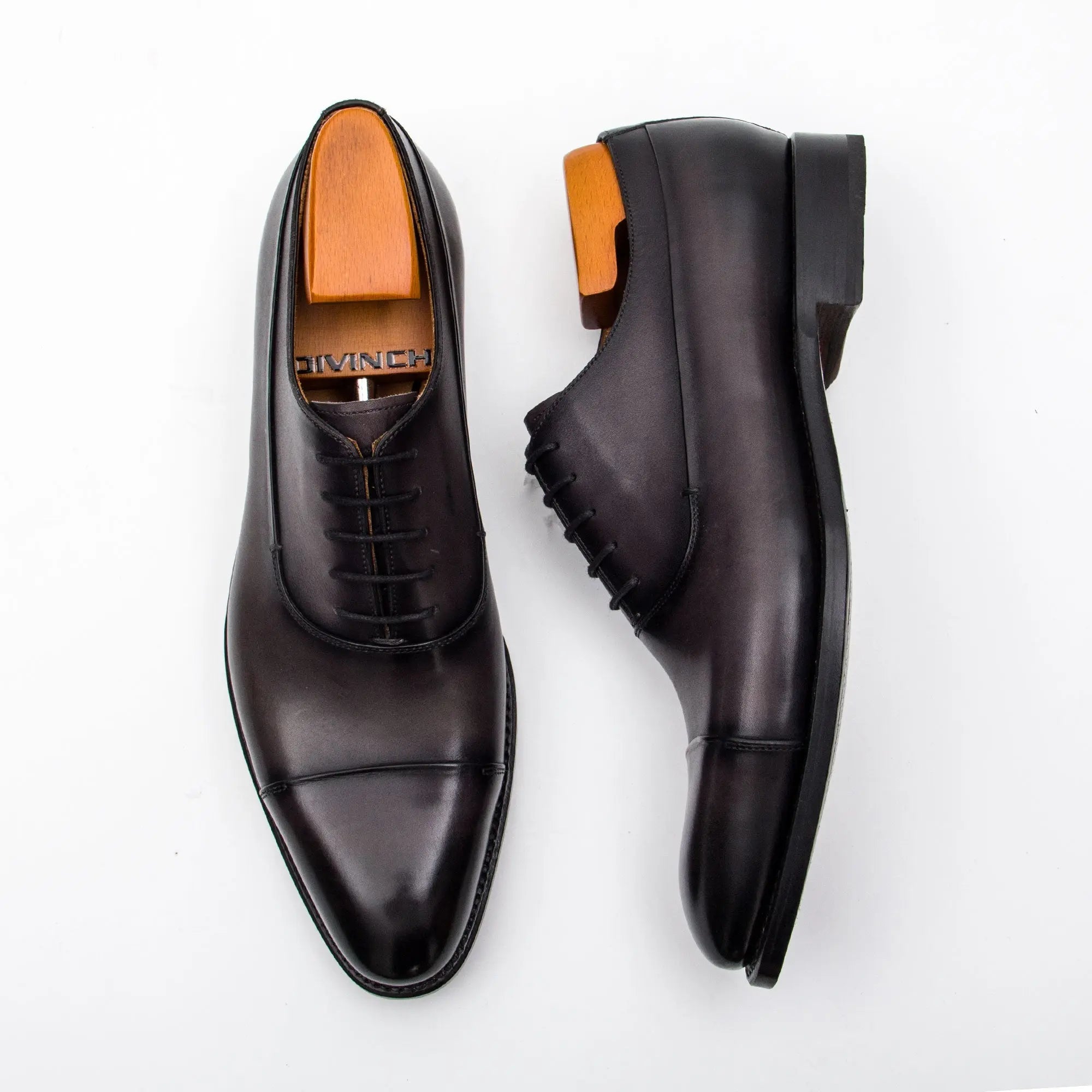 Goodyear handmade genuine leather outsole Oxford shoes 21408616 - VanPasch