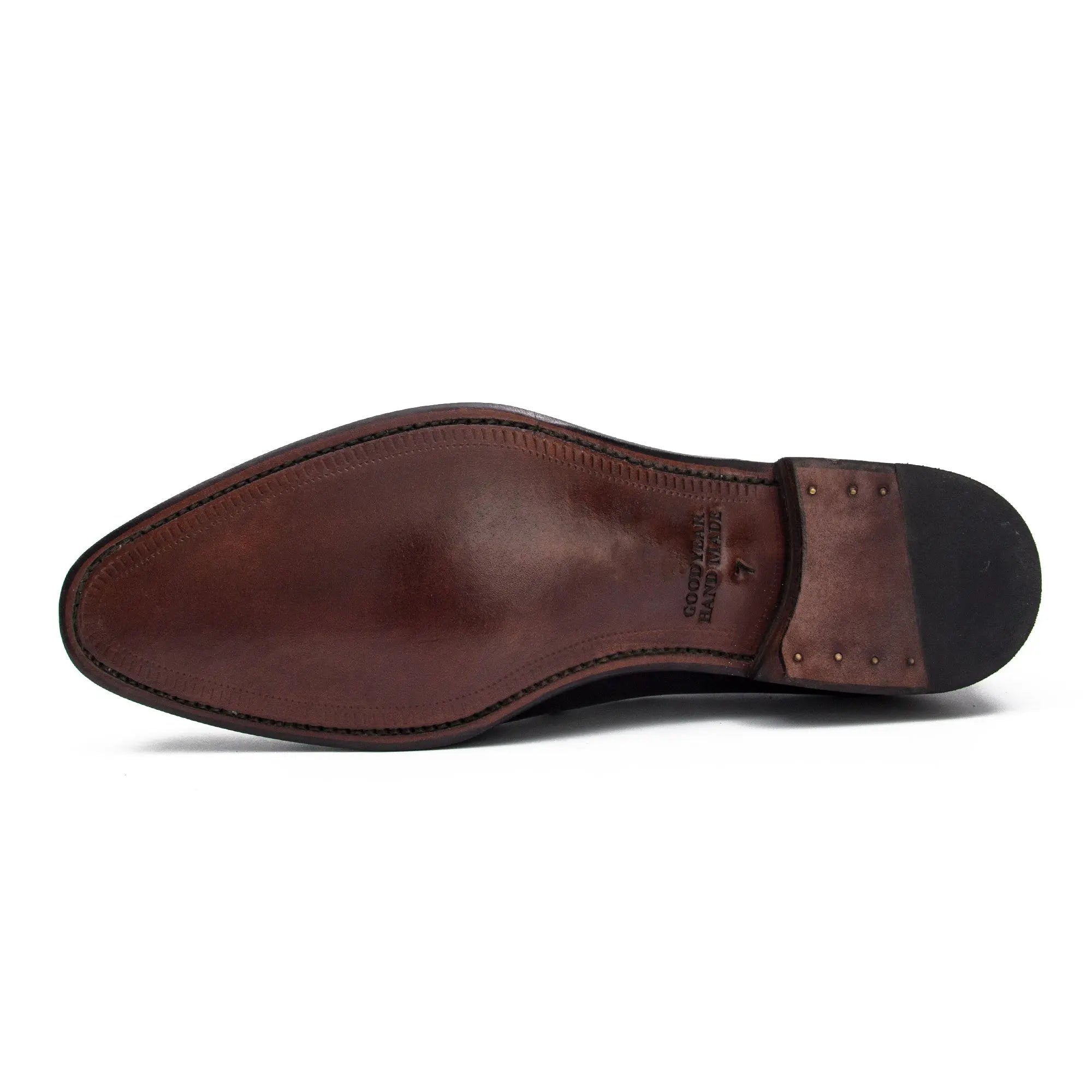 Goodyear handmade genuine leather outsole Oxford shoes 21408616 - VanPasch