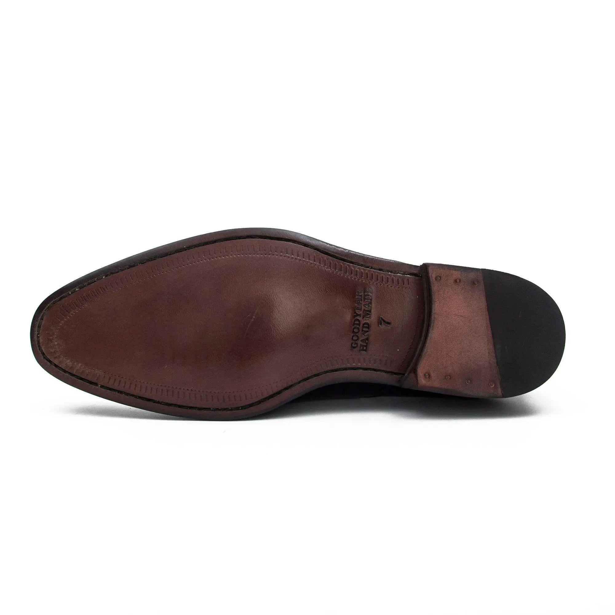 Goodyear handmade genuine leather outsole Oxford shoes 12016045261 - VanPasch