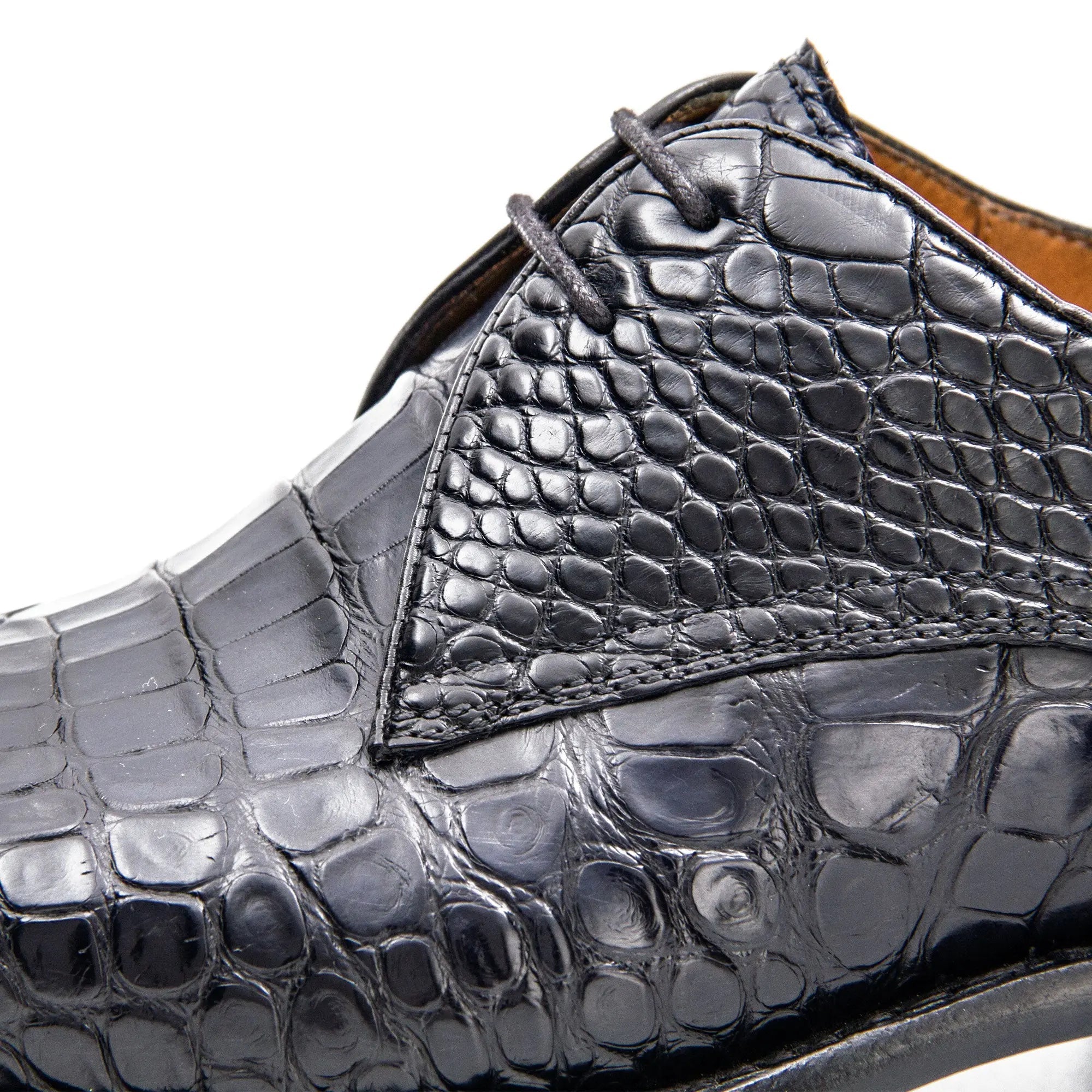 Nile crocodile leather Goodyear crafts derby shoes 63478824 - VanPasch