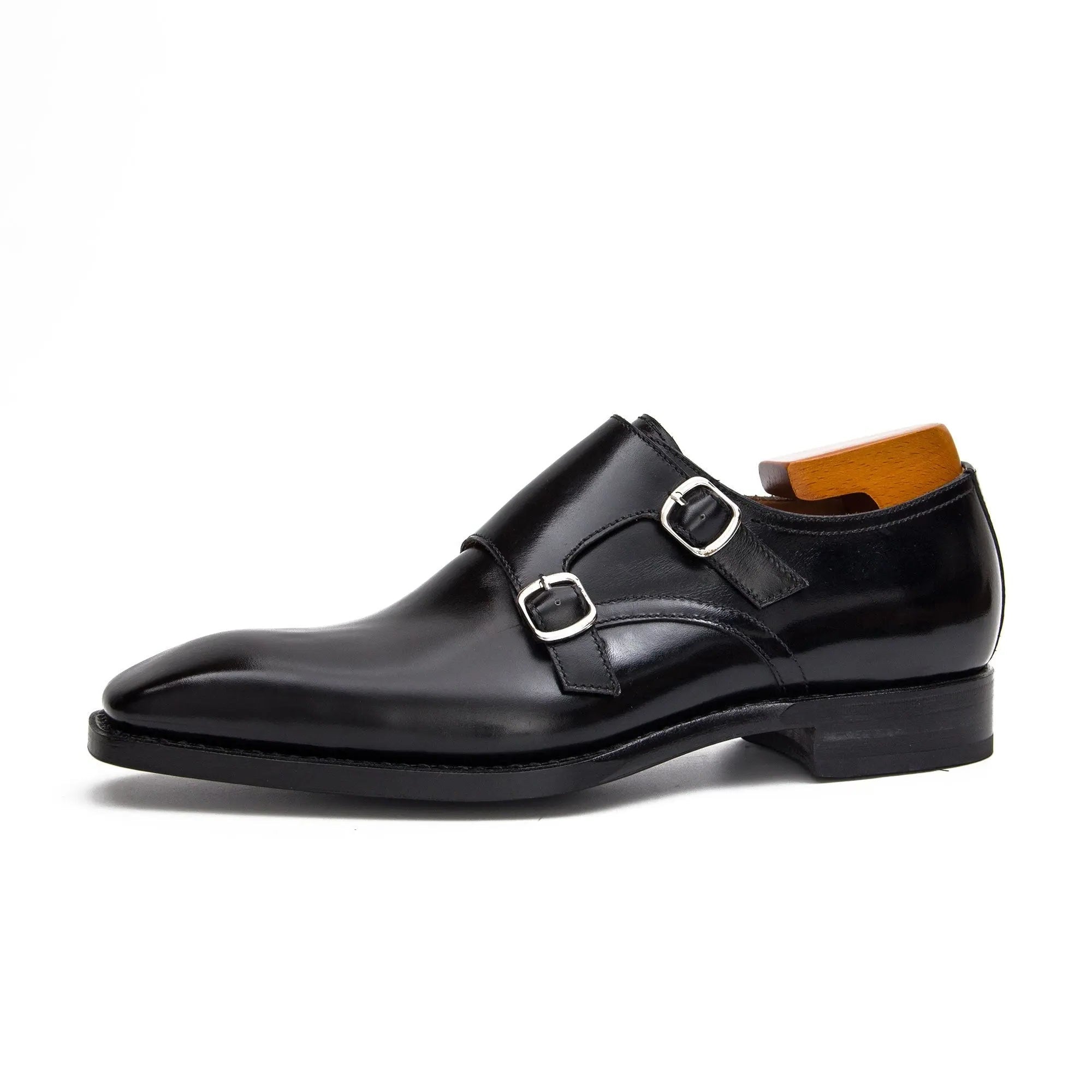 Goodyear handmade genuine leather outsole Monk shoes 63532002 - VanPasch