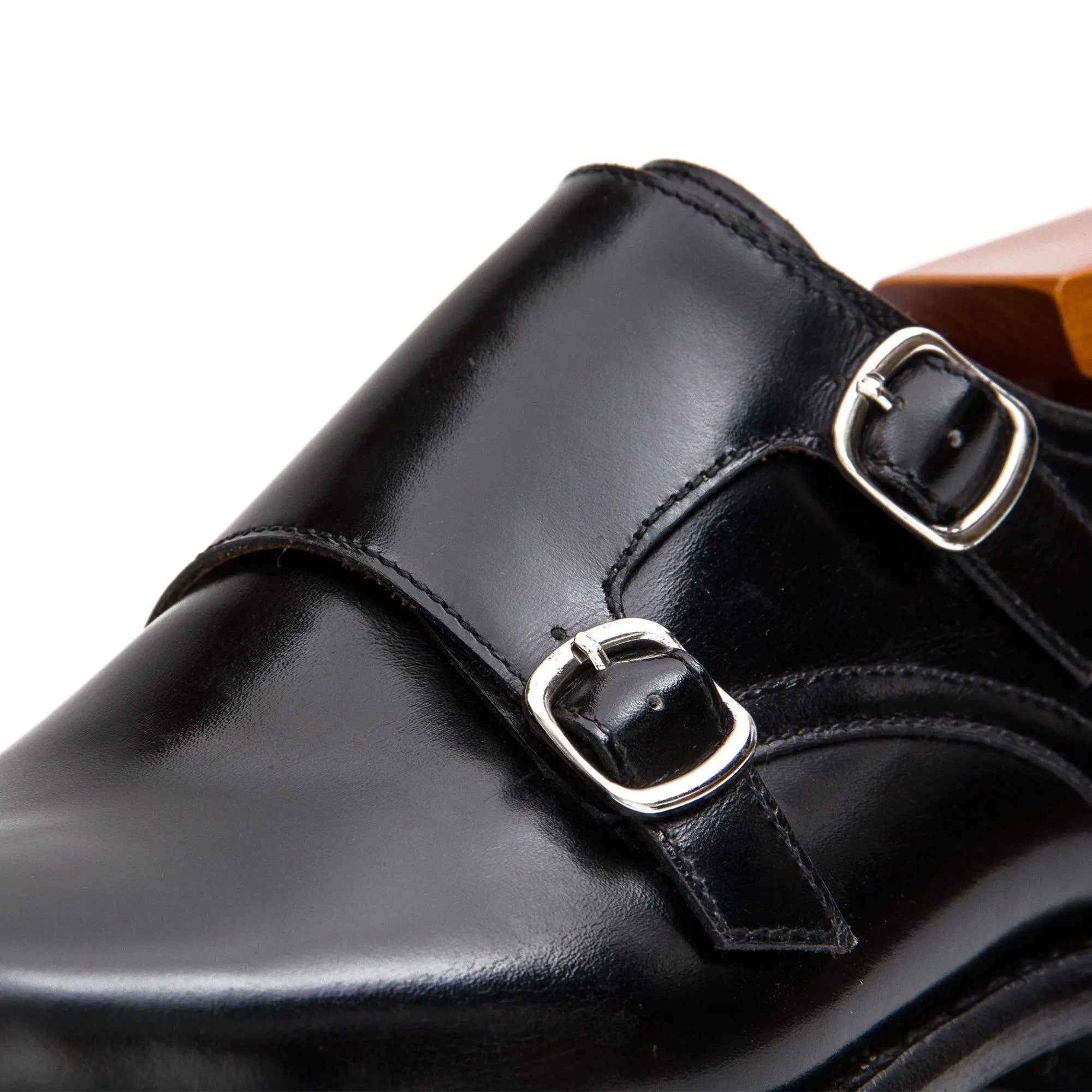Goodyear handmade genuine leather outsole Monk shoes 63532002 - VanPasch