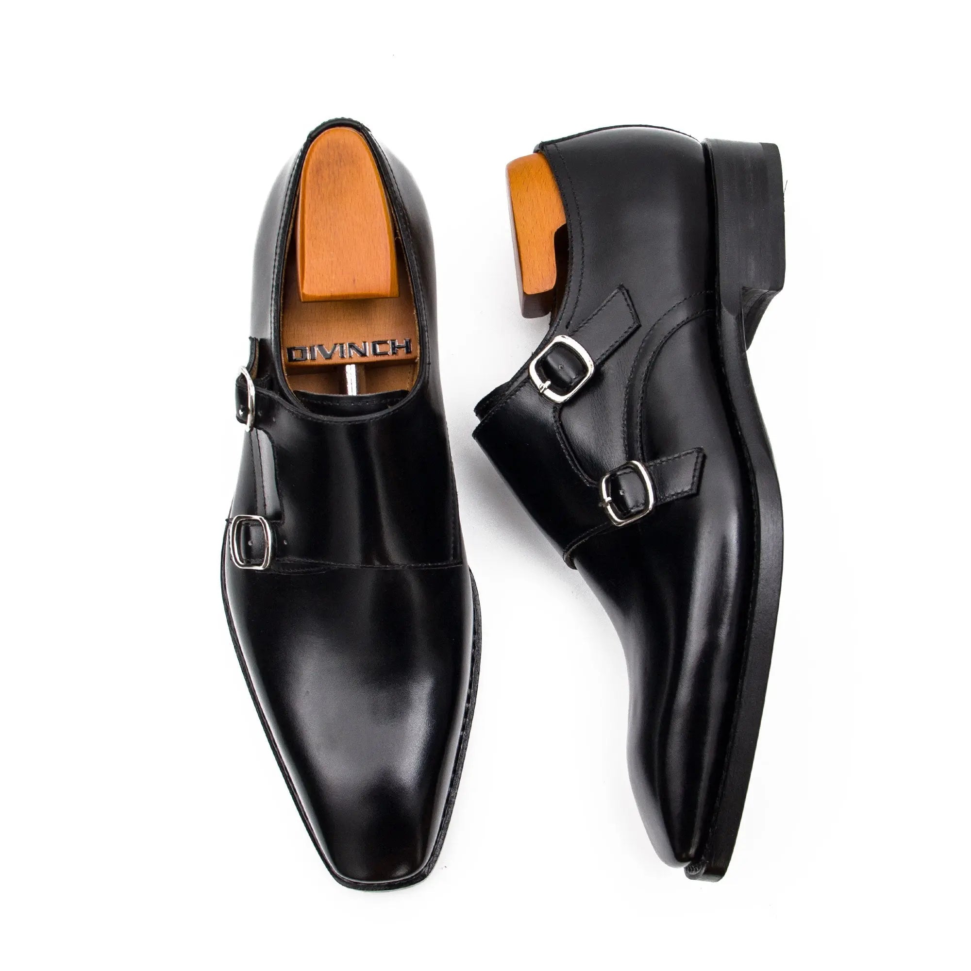 Goodyear handmade genuine leather outsole Monk shoes 63532002 - VanPasch