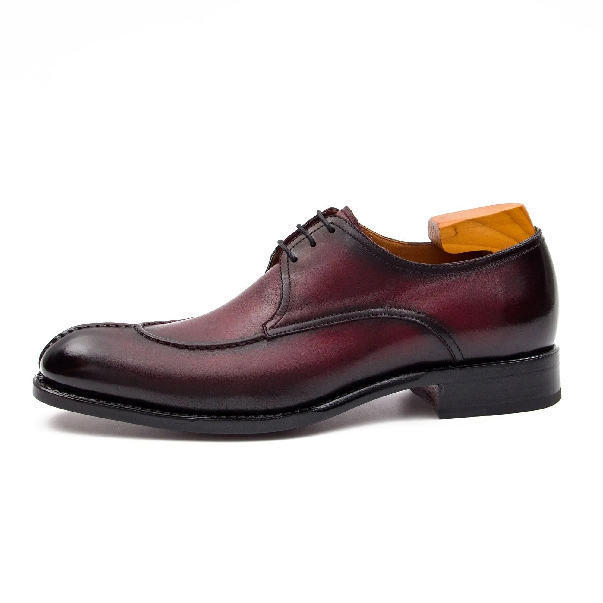 Goodyear handmade genuine leather outsole derby shoes 23171233 - VanPasch