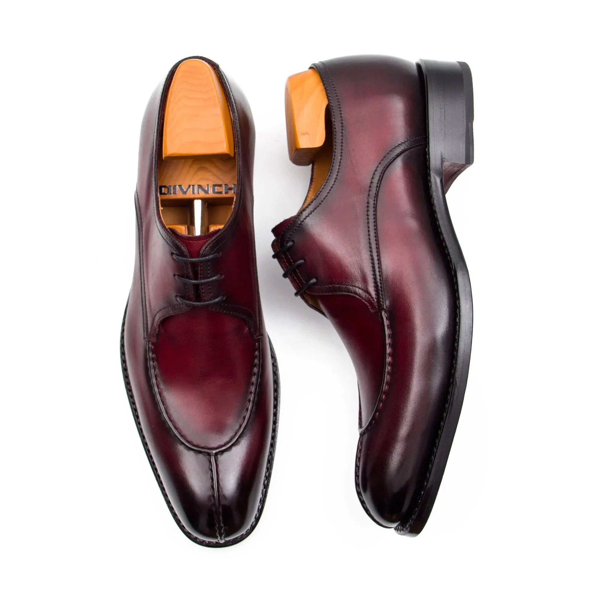 Goodyear handmade genuine leather outsole derby shoes 23171233 - VanPasch