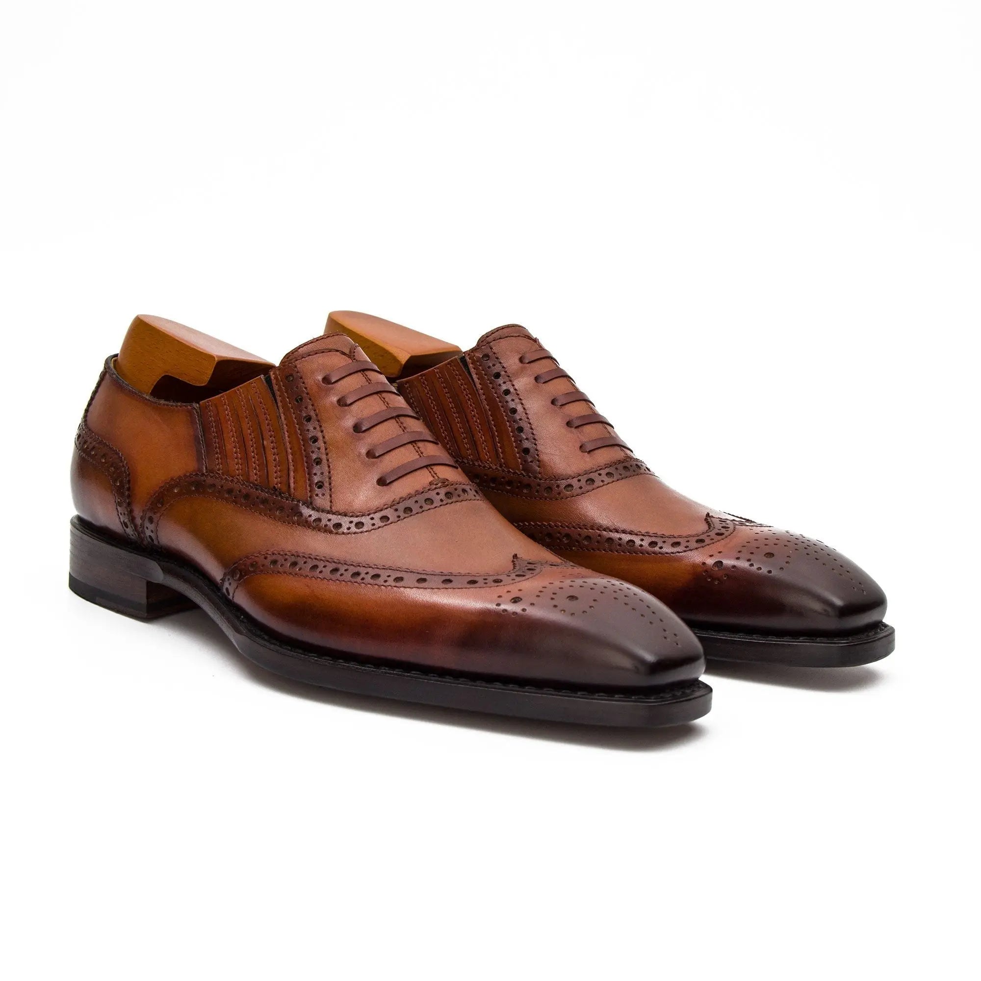 Goodyear handmade genuine leather outsole Oxford shoes 20212002 - VanPasch