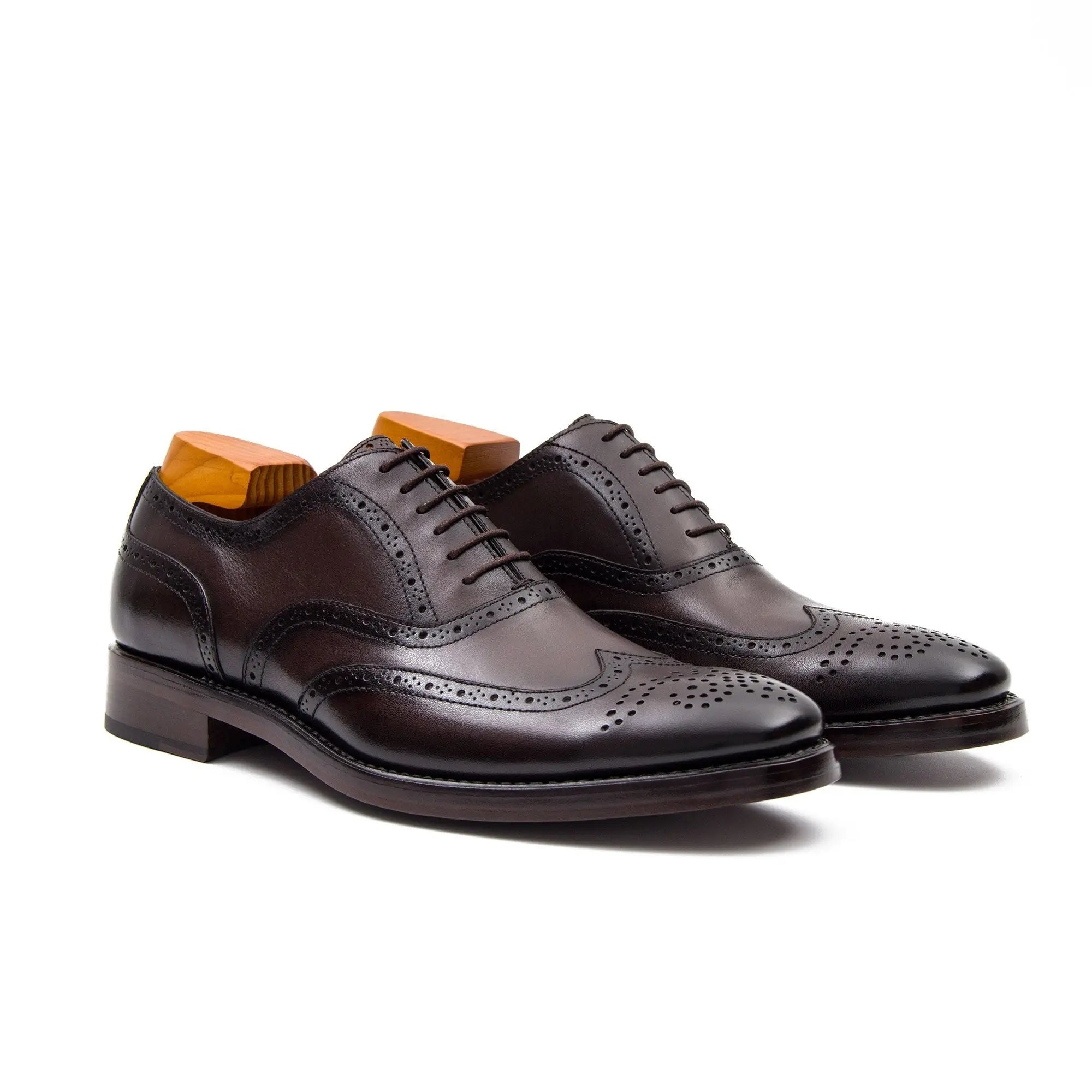 Goodyear hand-soled Oxford shoes 21462213 - VanPasch