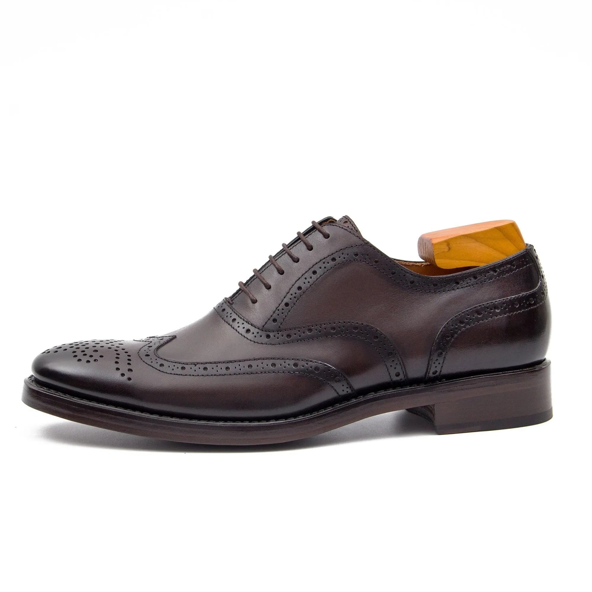 Goodyear hand-soled Oxford shoes 21462213 - VanPasch