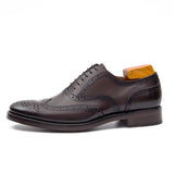 Goodyear hand-soled Oxford shoes 21462213 - VanPasch