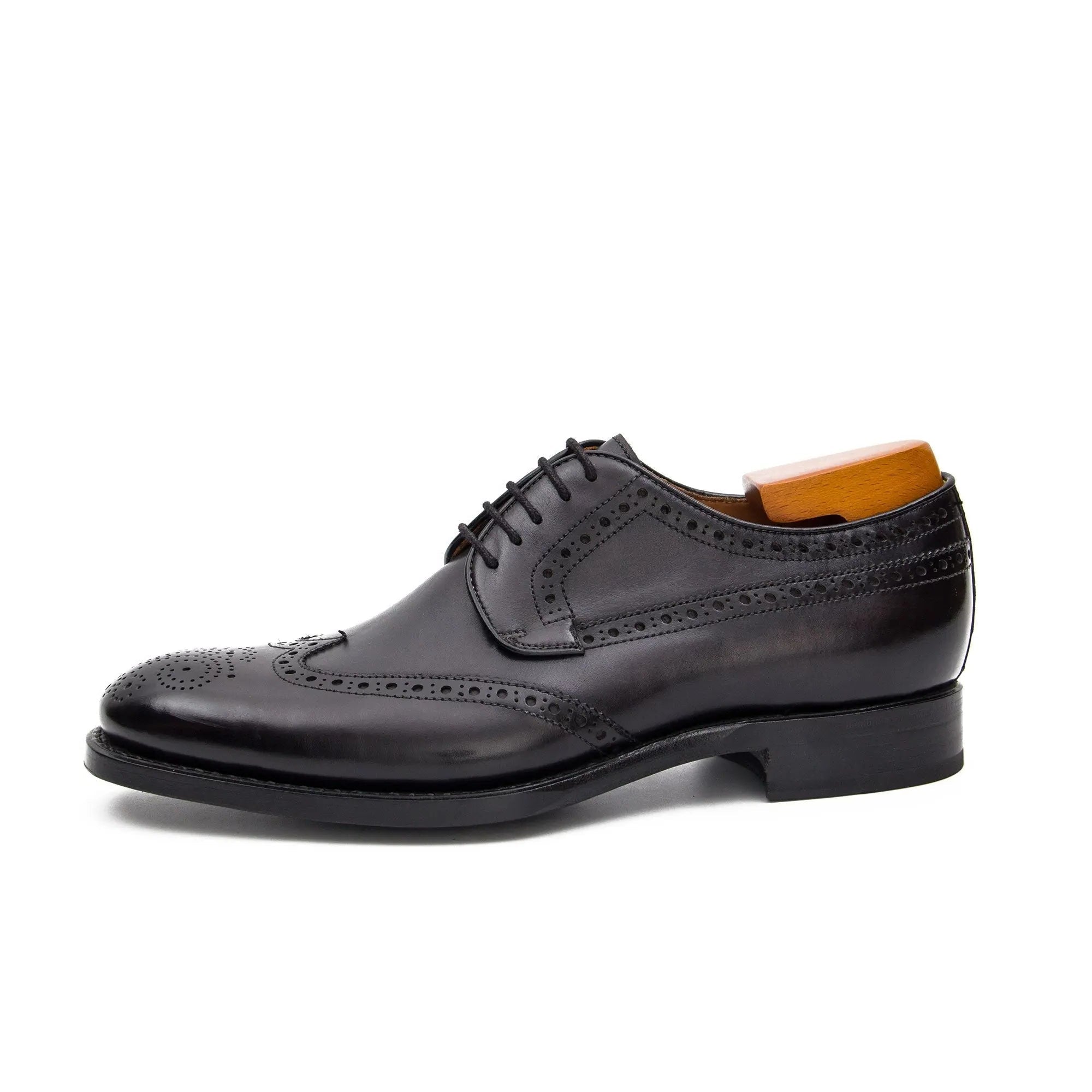 Goodyear calfskin brogue derby shoes 20571930 - VanPasch