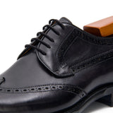 Goodyear calfskin brogue derby shoes 20571930 - VanPasch