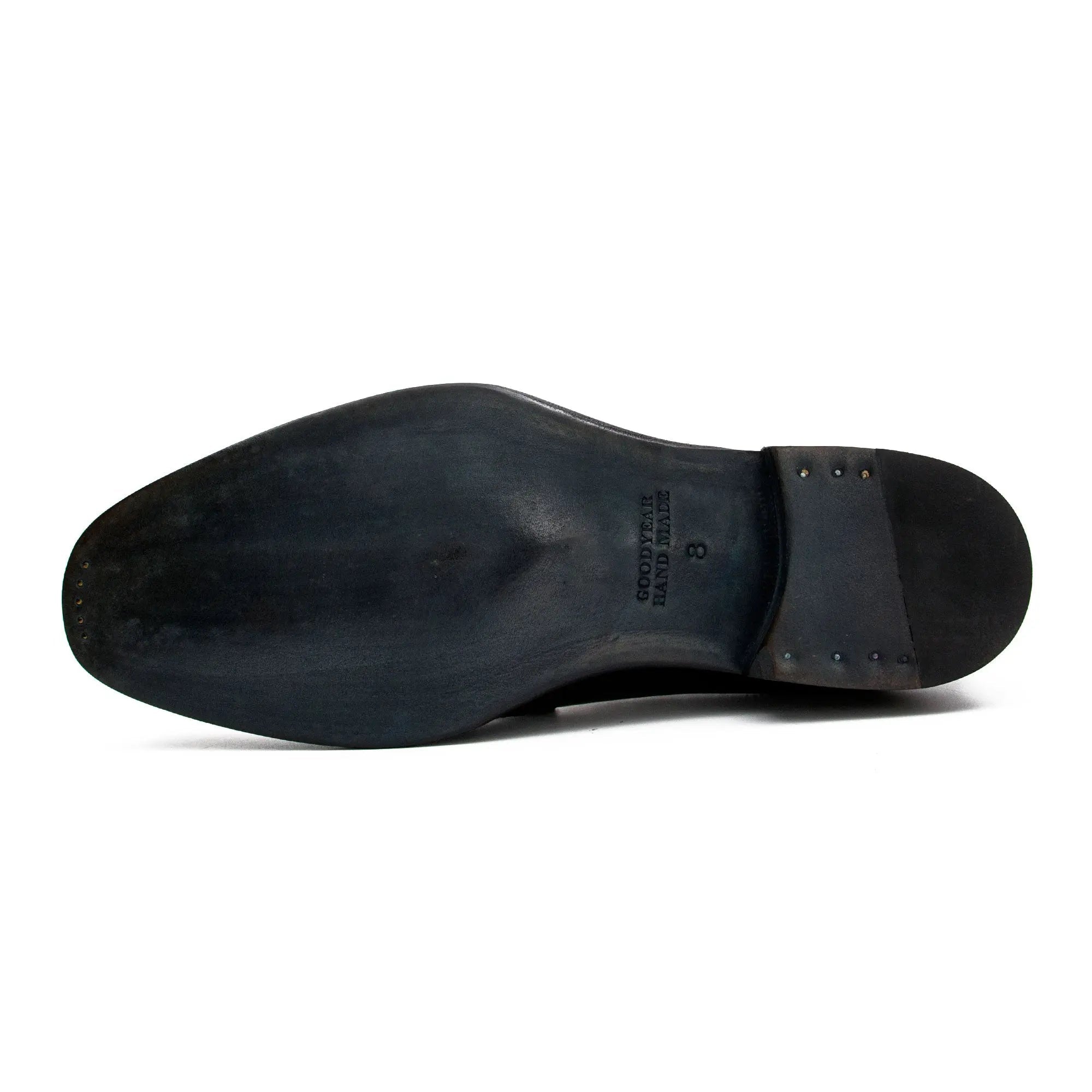 Goodyear calfskin brogue derby shoes 20571930 - VanPasch