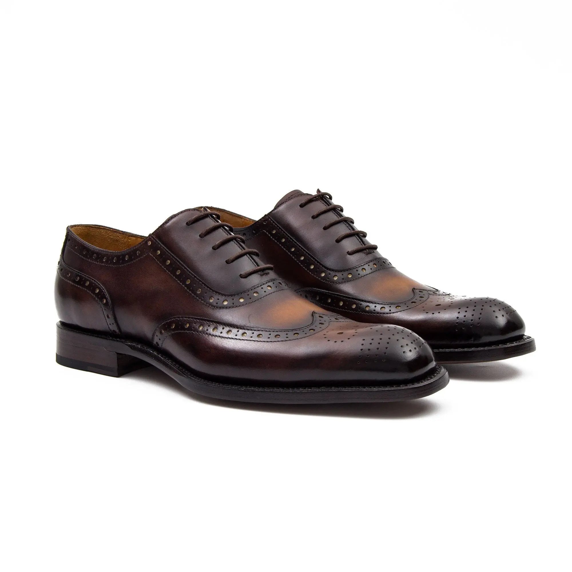 Goodyear hand-soled Oxford brogues 160591233 - VanPasch