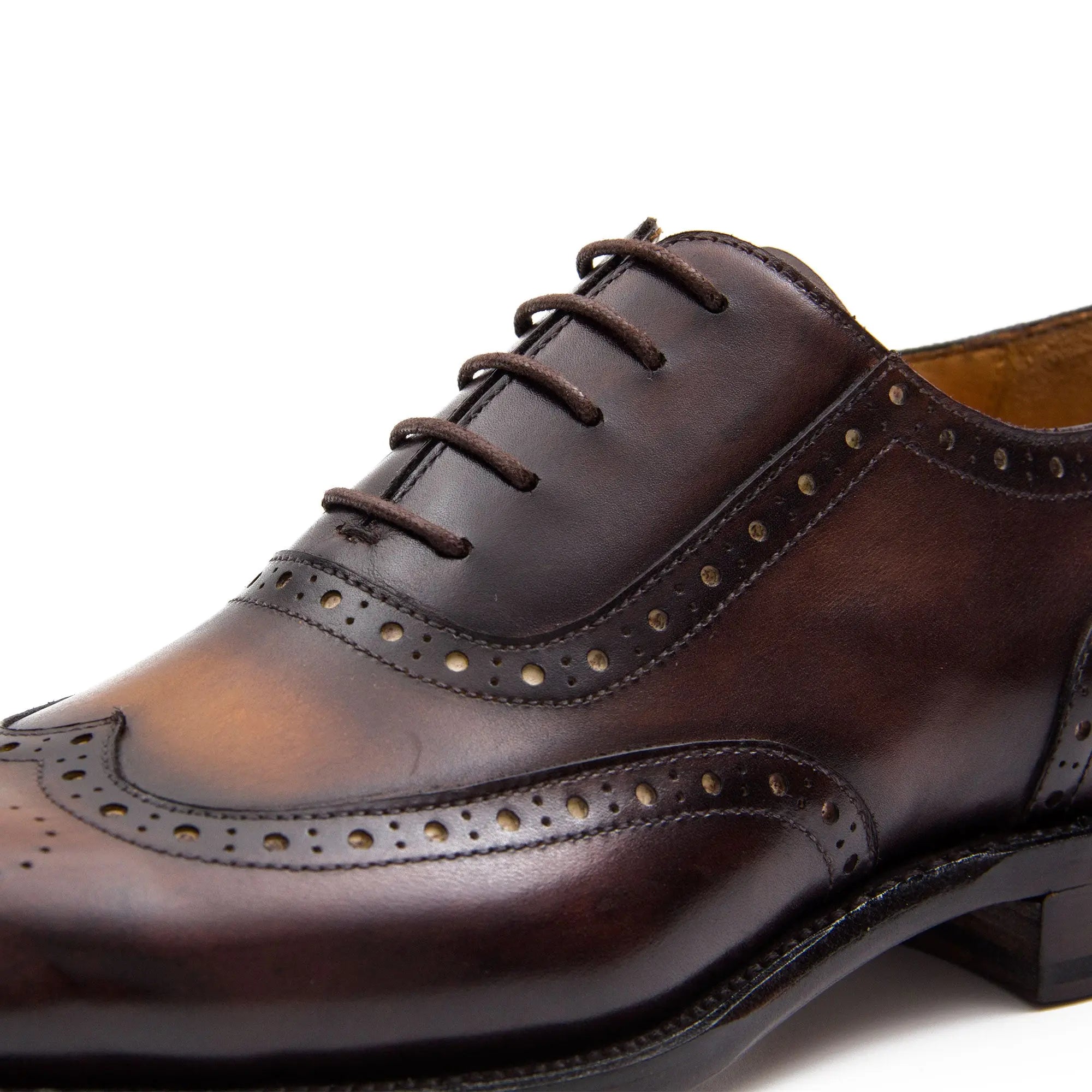 Goodyear hand-soled Oxford brogues 160591233 - VanPasch