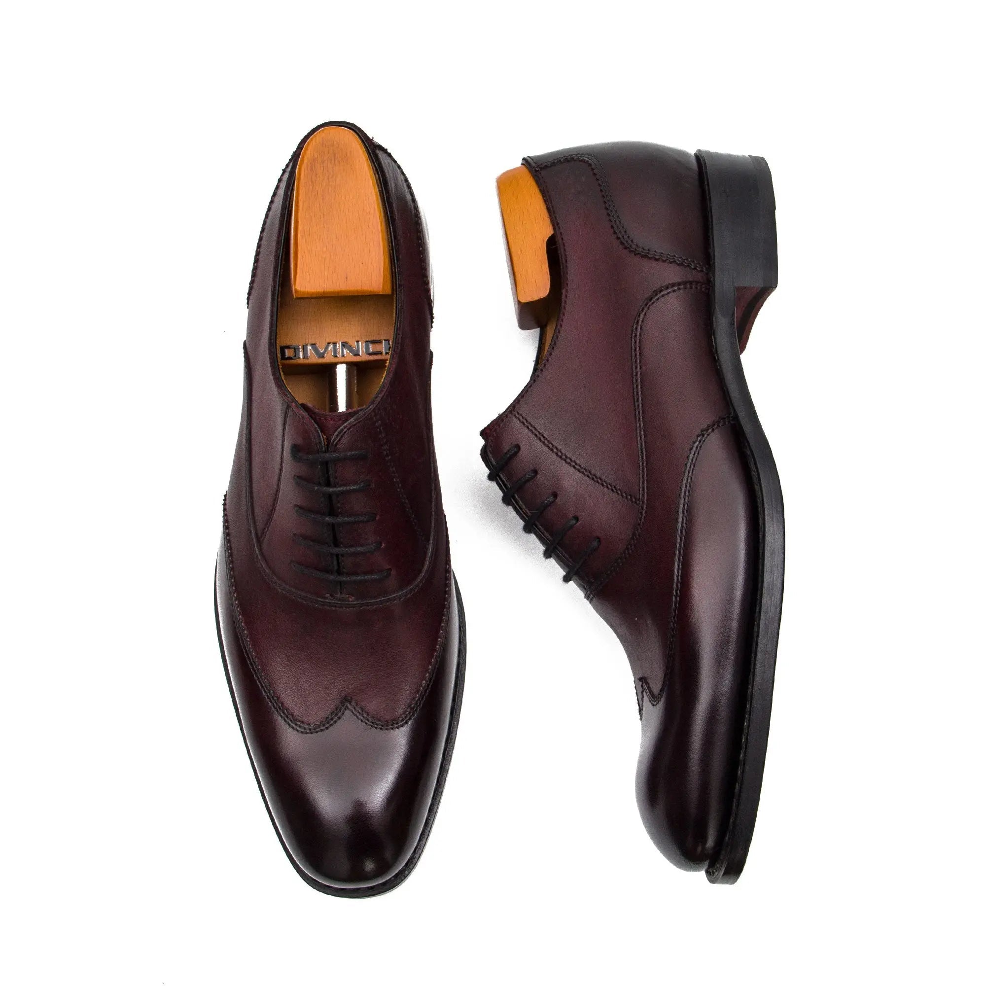 Goodyear calfskin brogue derby shoes 20562001 - VanPasch