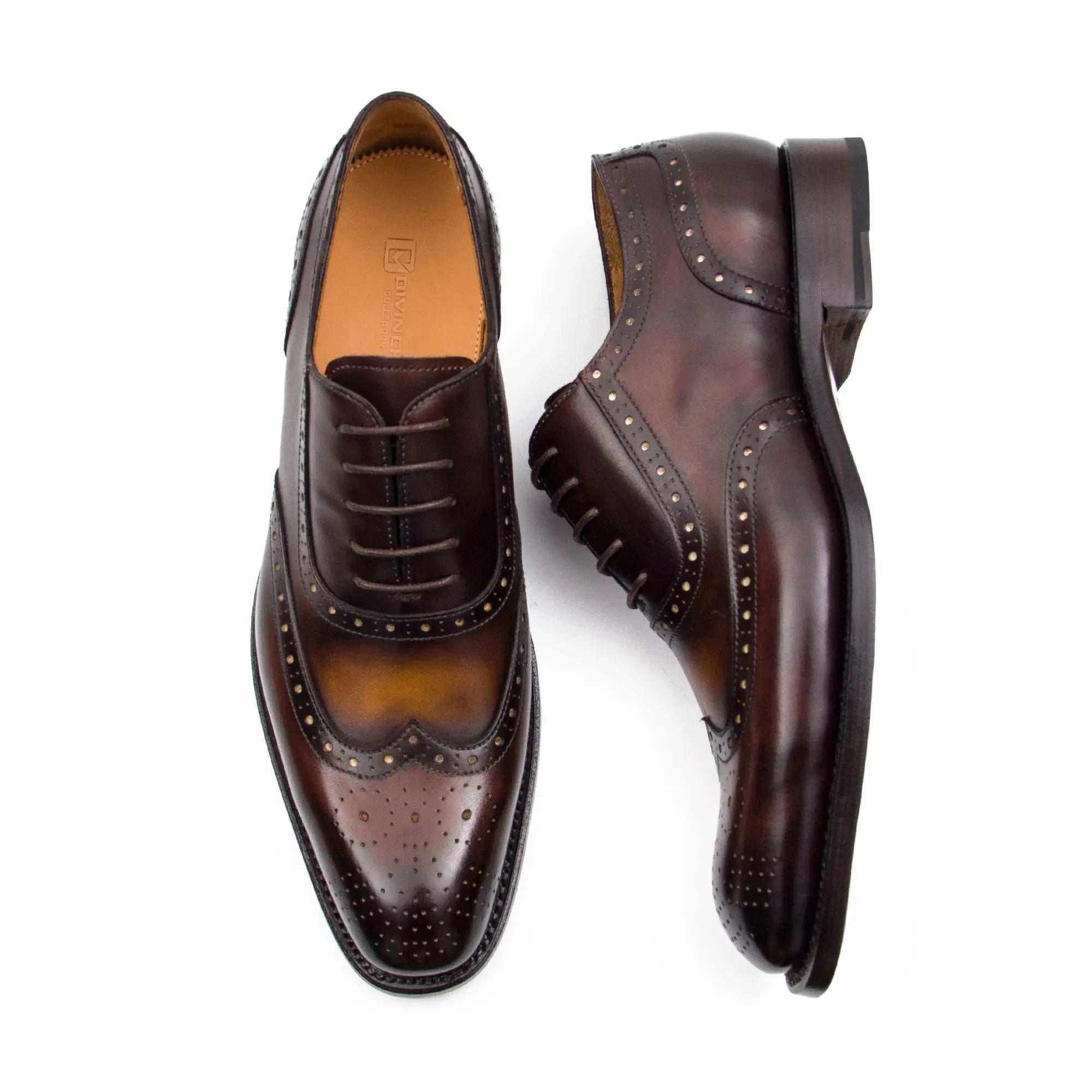Goodyear hand-soled Oxford brogues 160591233 - VanPasch