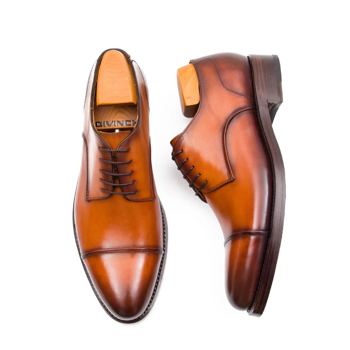 Goodyear hand-soled derby shoes 21032205 - VanPasch