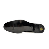 Men’s Black Python Leather Oxfords VanPasch