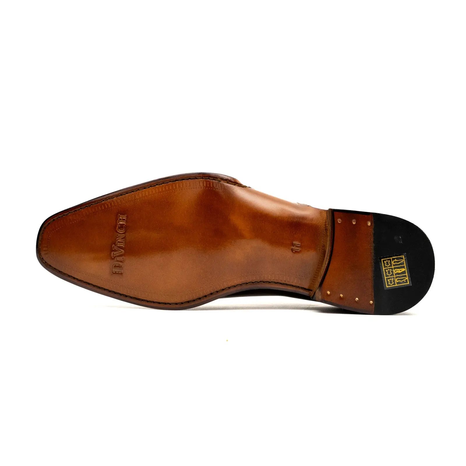 Men’s Brown Medallion Oxford Shoes VanPasch