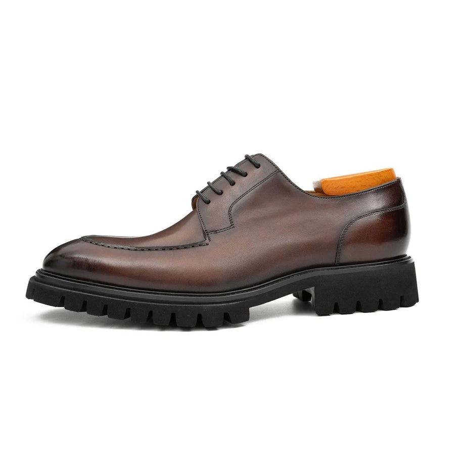 Brown Calfskin Derby
