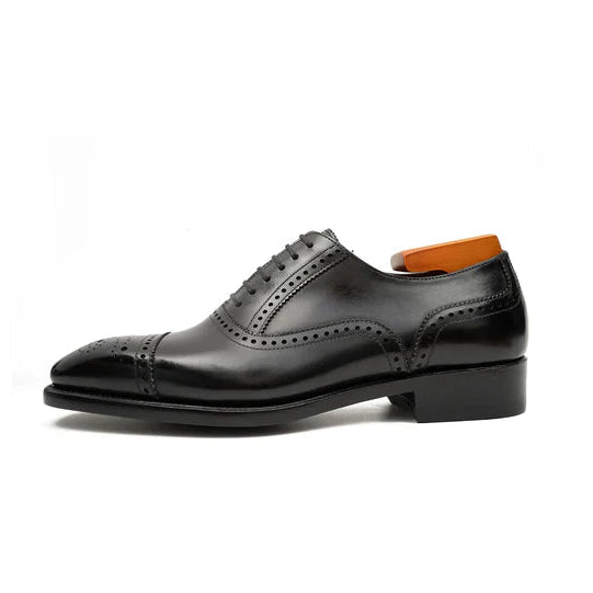 Burnished Cap-Toe Oxford