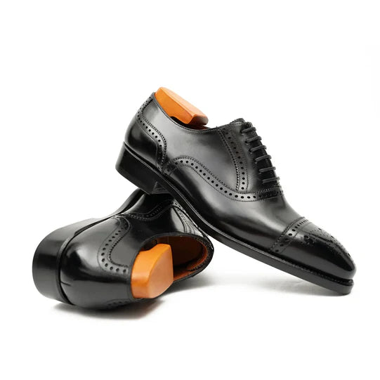 Burnished Cap-Toe Oxford