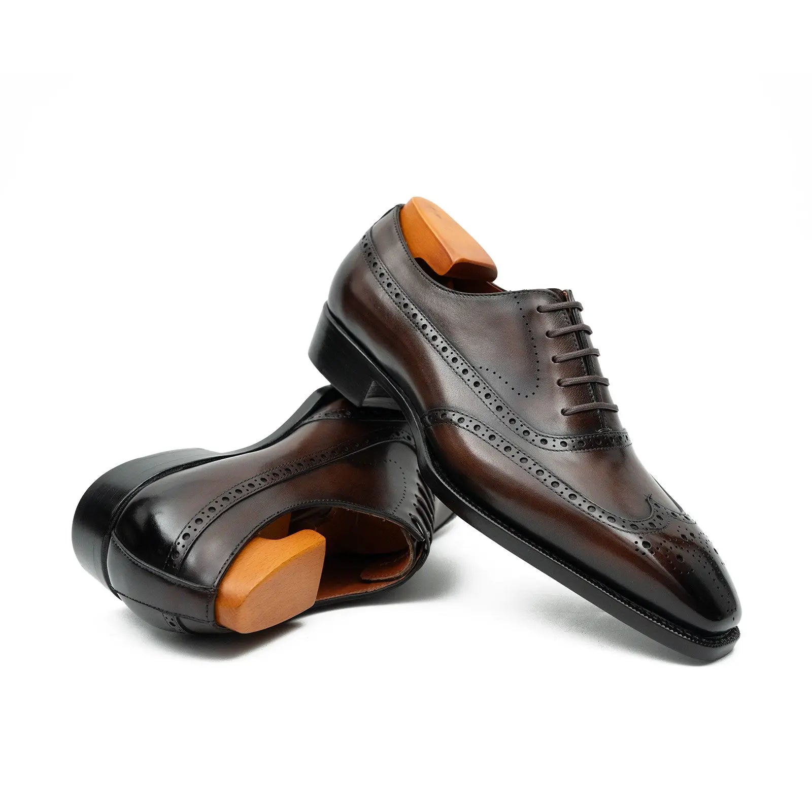 Men’s Goodyear Welted Brogue Oxford Shoes VanPasch