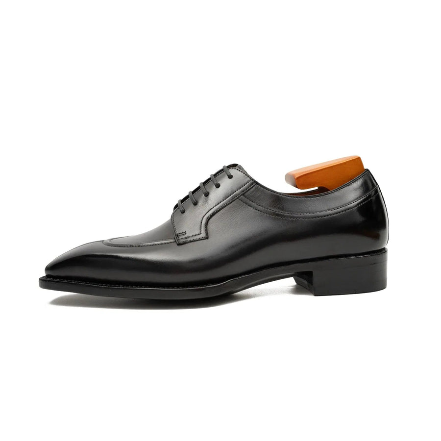 Burnished Apron-Toe Oxford