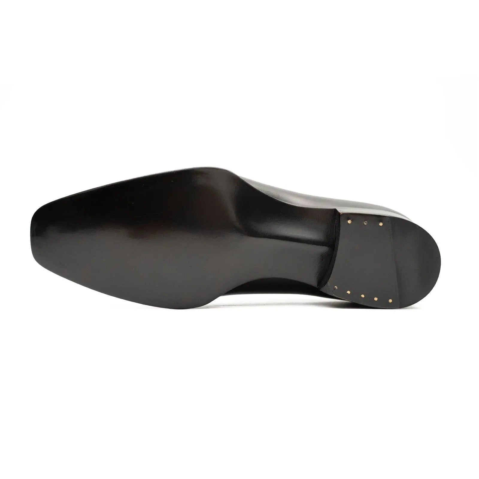 Burnished Apron-Toe Oxford
