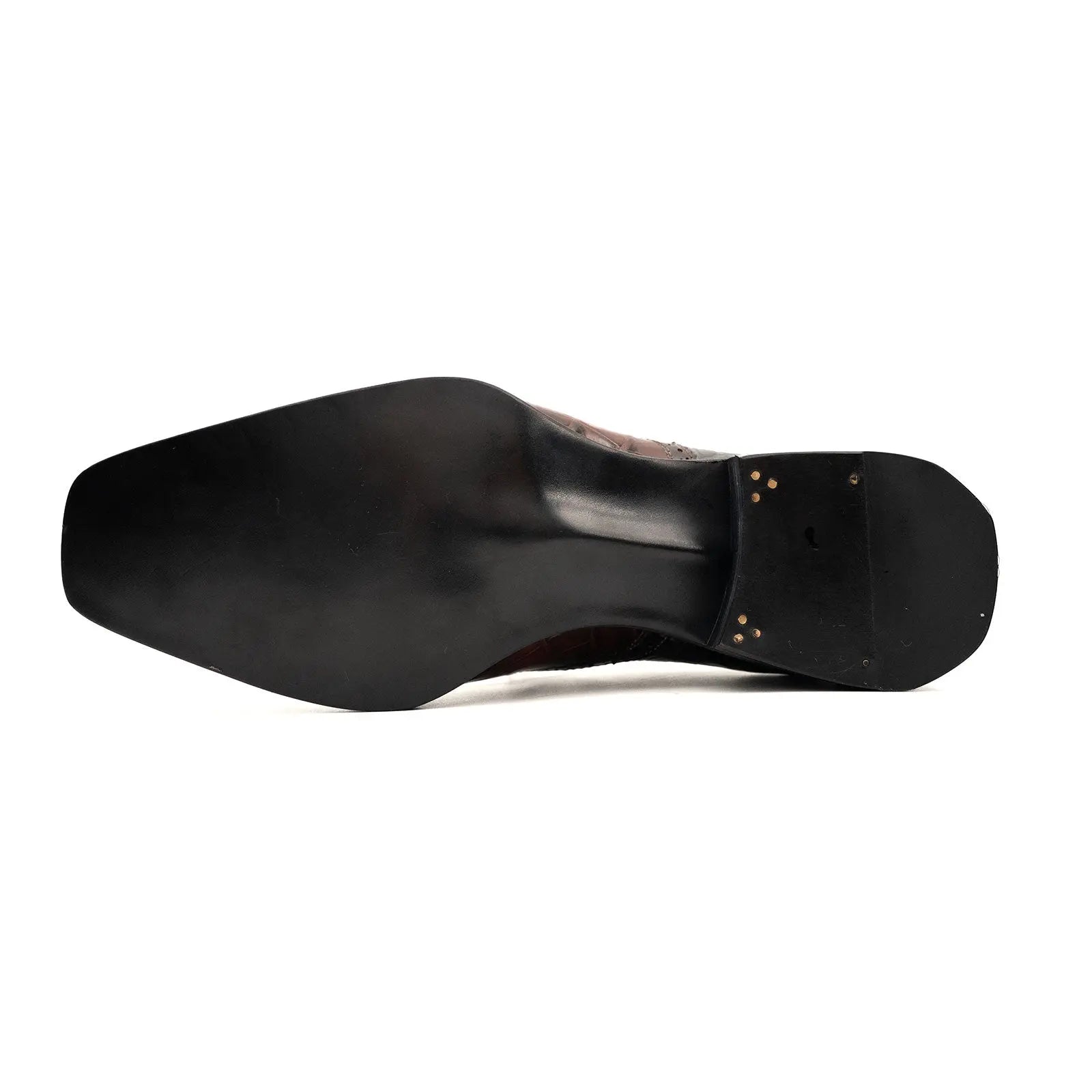 Nile Croc Buckle Wingtip Derby VanPasch