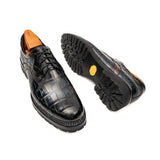 Nile Croc Norwegian Welt Vibram Derbies VanPasch
