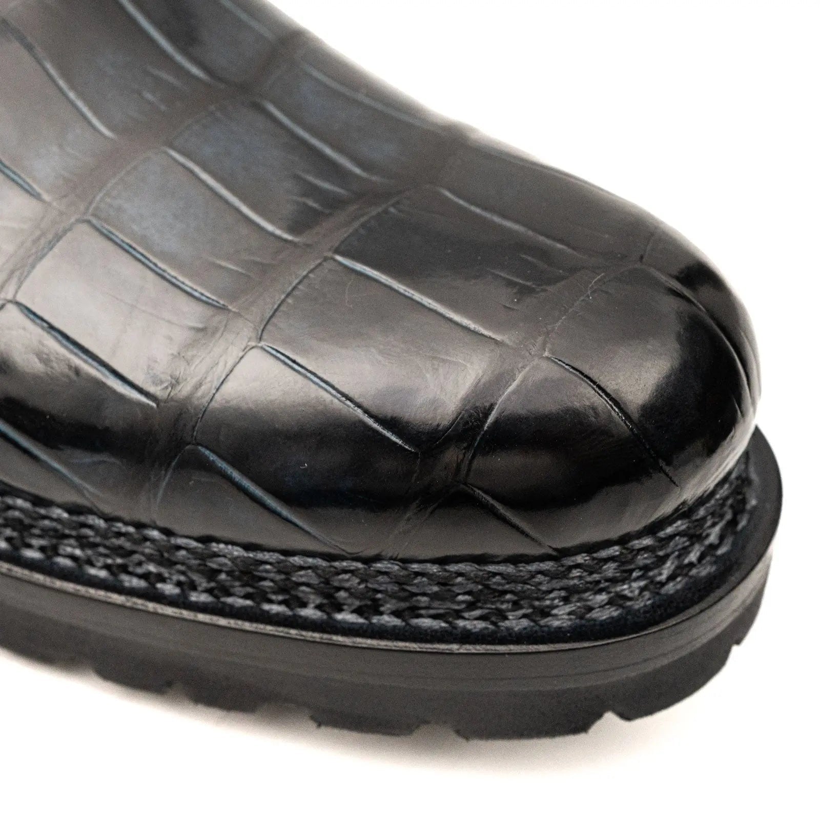 Nile Croc Norwegian Welt Vibram Derbies VanPasch