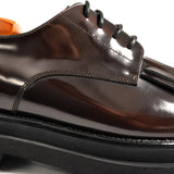 Oxblood Polished Leather Kiltie Derby VanPasch