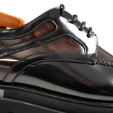 Oxblood Polished Moc-Toe Lug Derby VanPasch