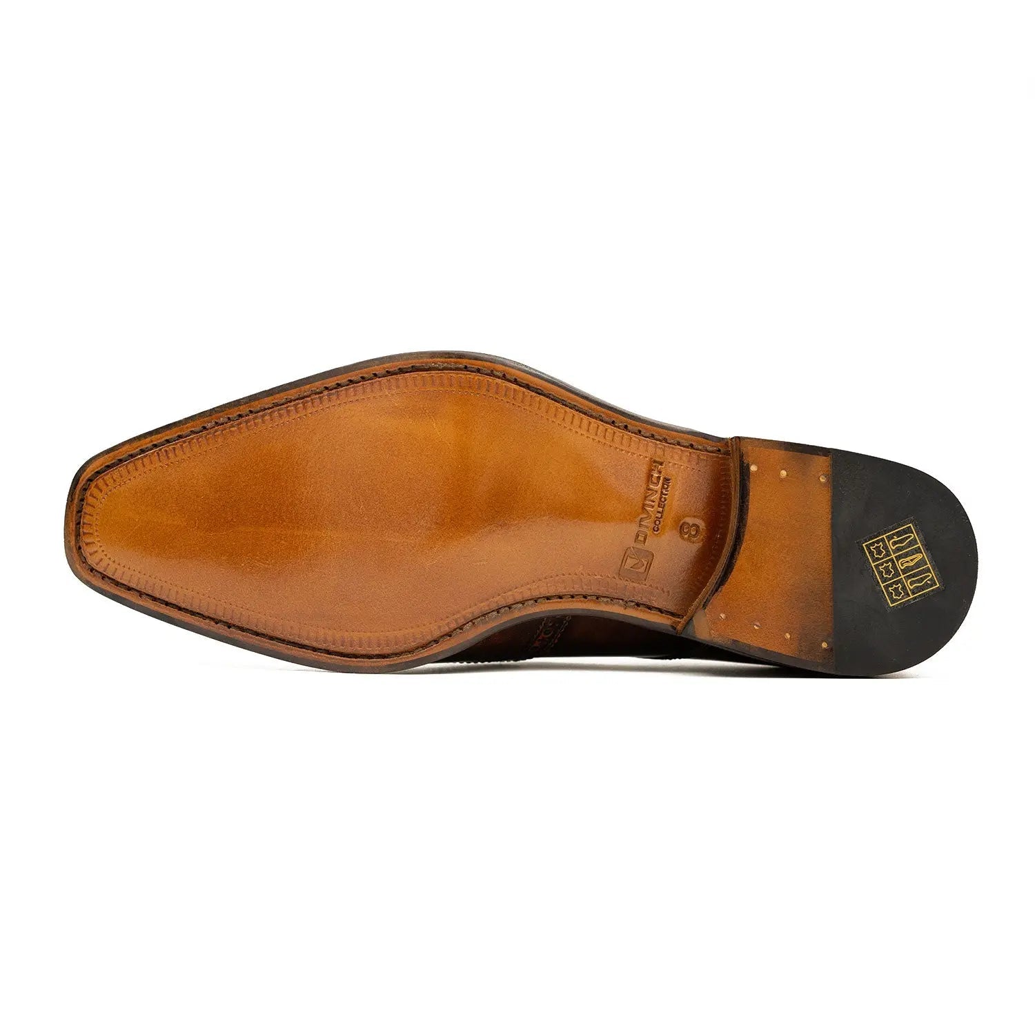 Patent leather goodyear welt dress shoes Brown VanPasch
