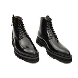 Platform Patent Combat Boots VanPasch