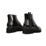 Platform Patent Combat Boots VanPasch
