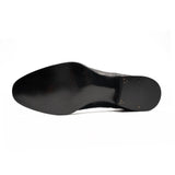 Purplish Blue Crocodile Oxford Shoes Goodyear Norwegian 8016 VanPasch