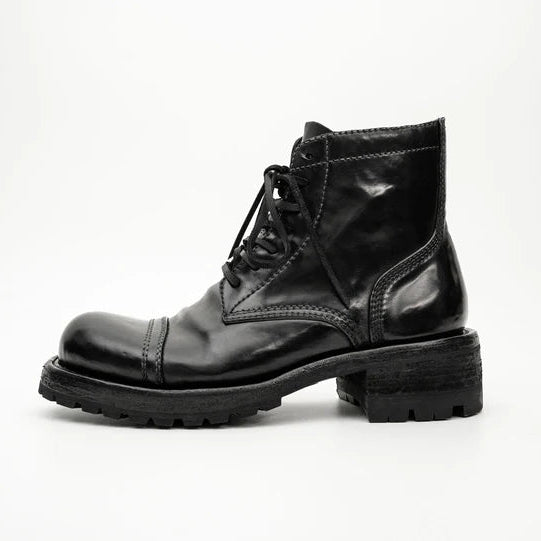 Horsehide Combat Boots