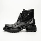 Horsehide Combat Boots
