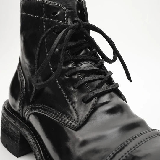 Horsehide Combat Boots